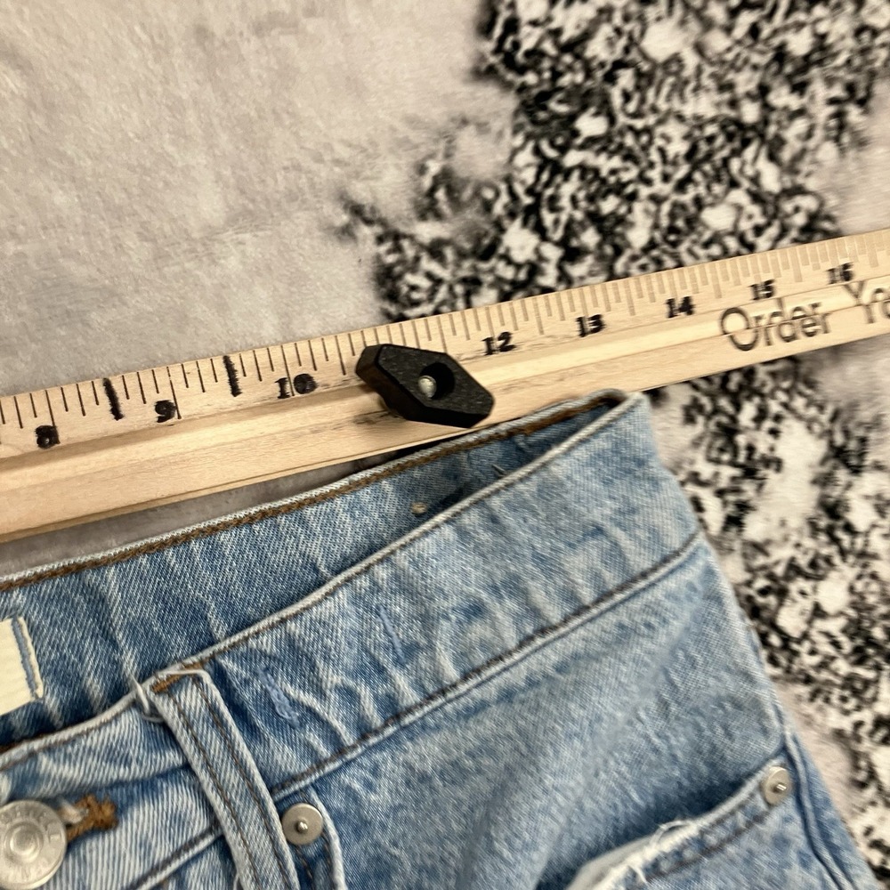 Madewell Balloon Leg Jeans Light Wash High Rise Womens Size 26 Denim - Picture 4 of 15
